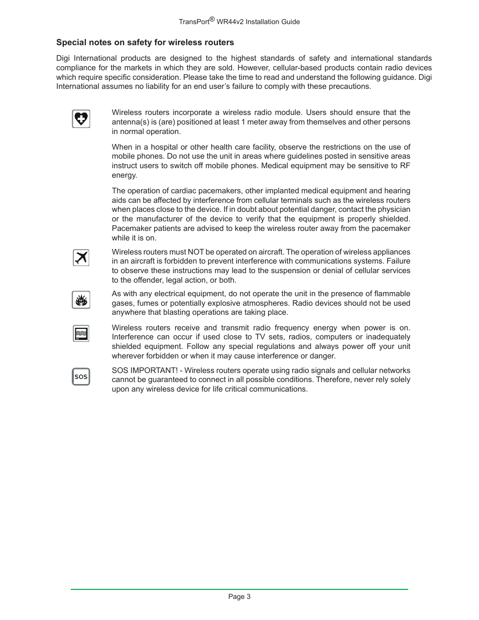 Digi W R 4 4 V 2 User Manual | Page 3 / 27