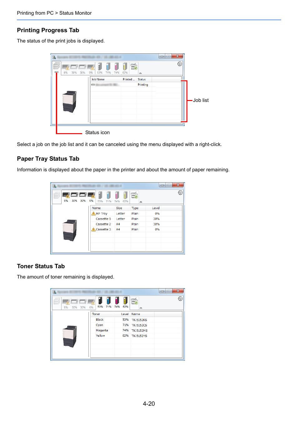TA Triumph-Adler P-C3560DN User Manual | Page 106 / 257