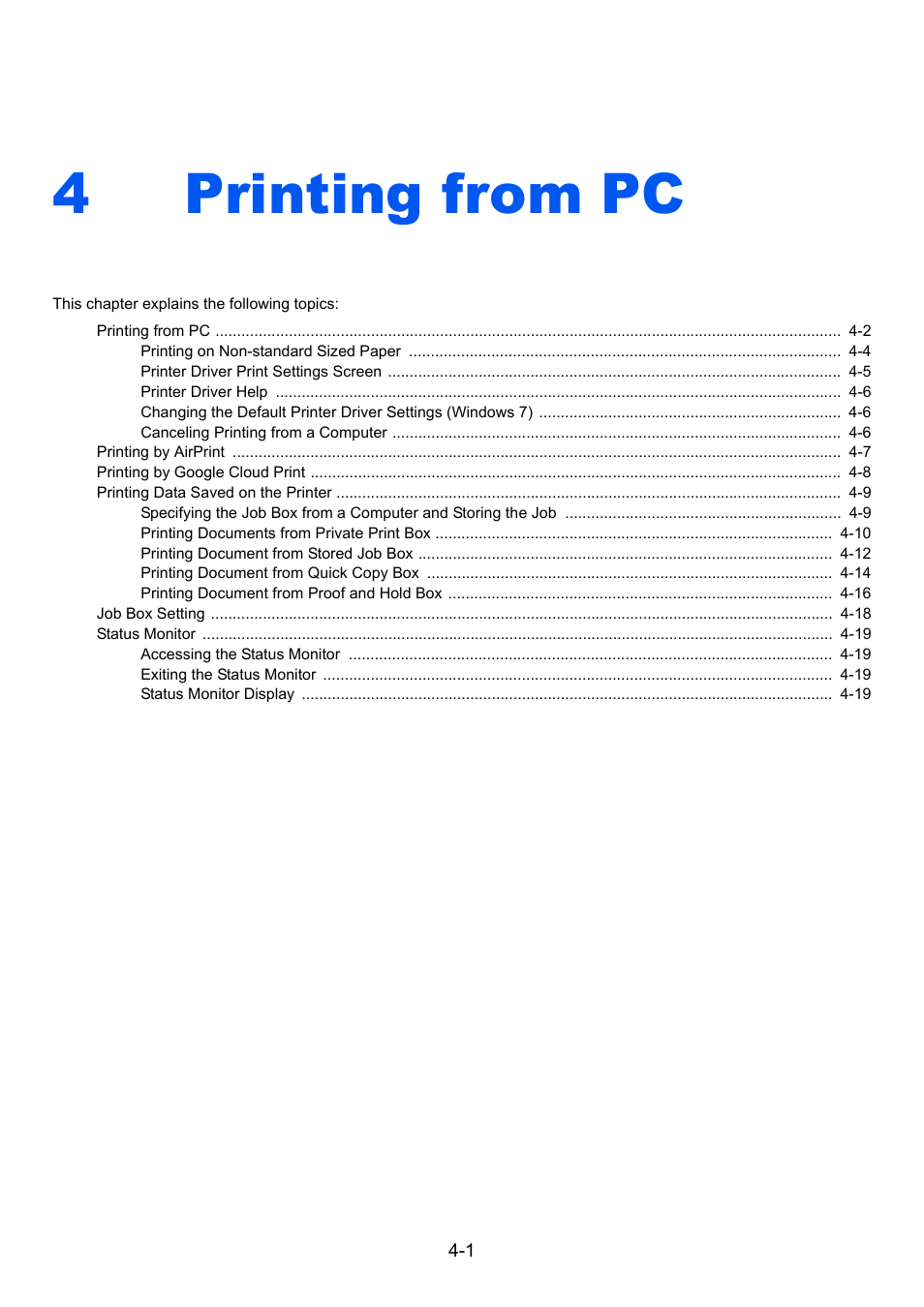 4 printing from pc, Printing from pc -1, Printing from pc | 4printing from pc | TA Triumph-Adler P-C3560DN User Manual | Page 87 / 257