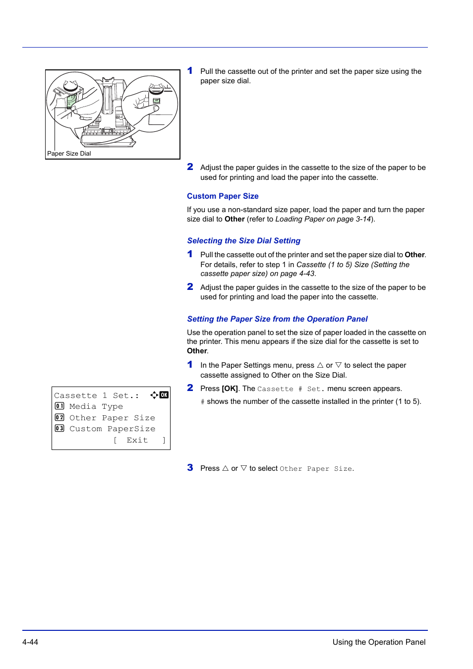 Custom paper size | TA Triumph-Adler P-C3570DN User Manual | Page 117 / 255