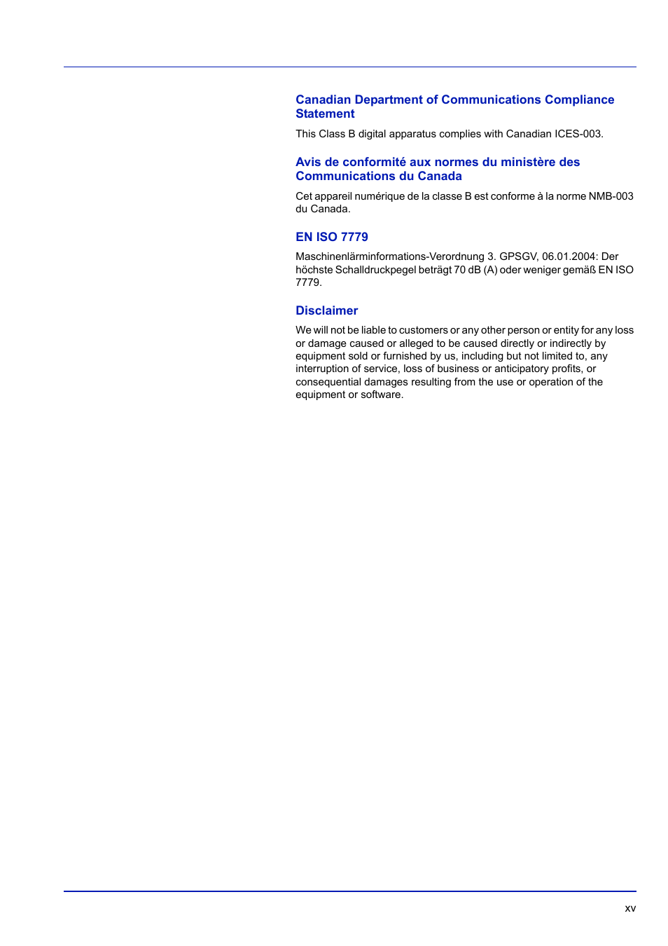 En iso 7779, Disclaimer | TA Triumph-Adler P-C3570DN User Manual | Page 16 / 255