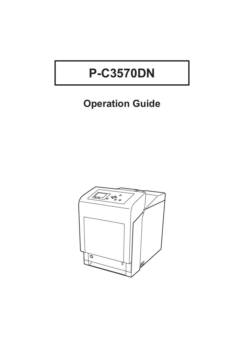 P-c3570dn, Operation guide | TA Triumph-Adler P-C3570DN User Manual | Page 2 / 255