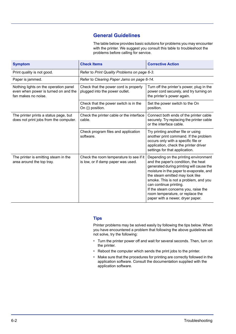 General guidelines, Tips, General guidelines -2 | TA Triumph-Adler P-C3570DN User Manual | Page 217 / 255