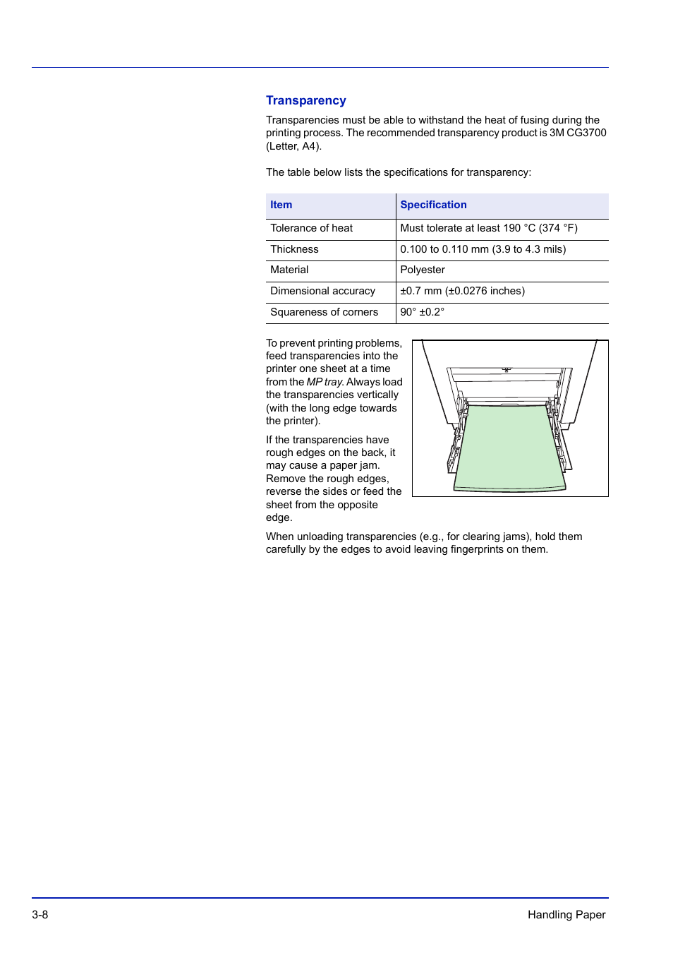 Transparency | TA Triumph-Adler P-C3570DN User Manual | Page 63 / 255