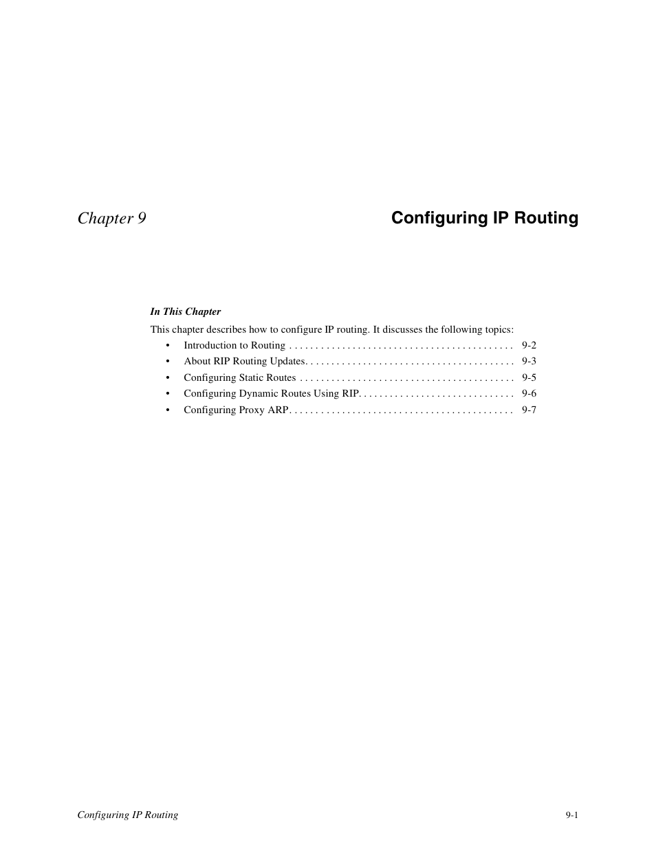 Chapter 8, Configuring ip routing, Chapter 9 configuring ip routing | Digi PortServer TS8 User Manual | Page 43 / 106
