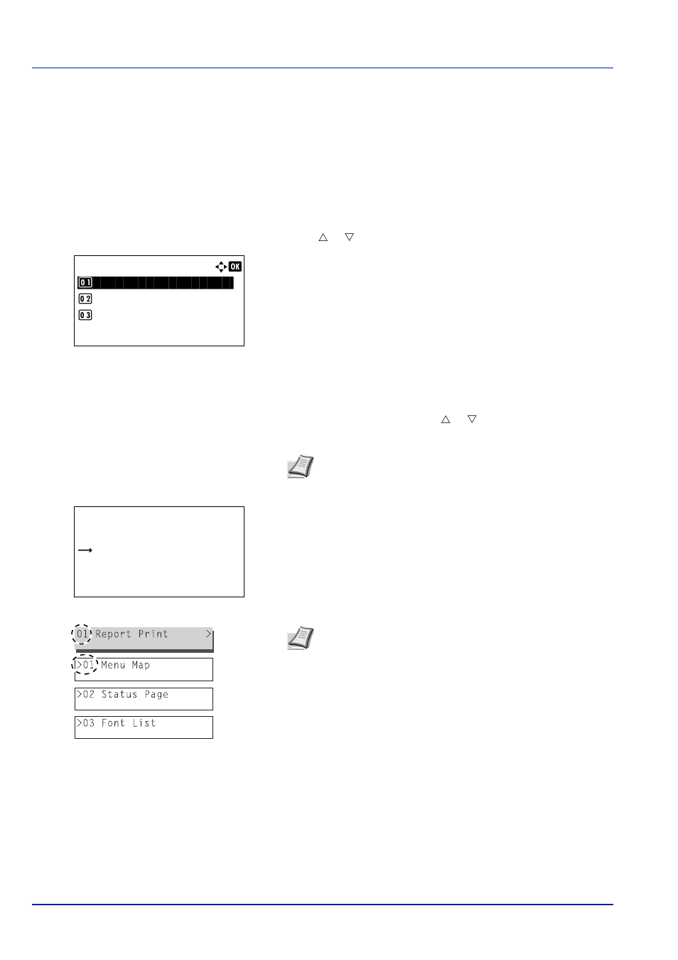 Report print, Menu map (printing a menu map), Report print -2 | Eport print -2 | TA Triumph-Adler P-C4580DN User Manual | Page 126 / 360