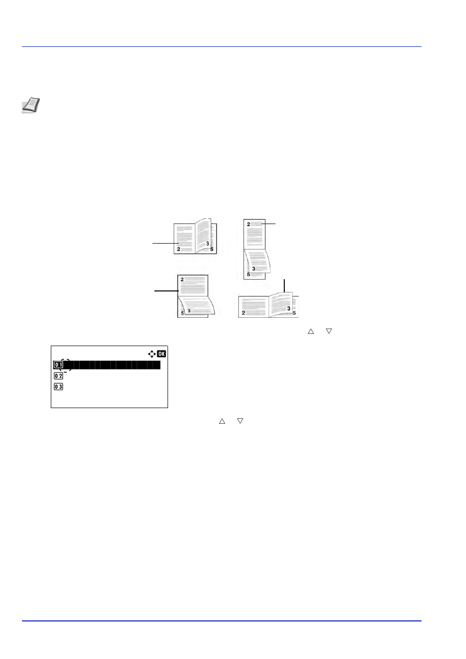 Duplex (setting the duplex printing), Duplex, Duplex (setting the duplex printing) -30 | Binding modes | TA Triumph-Adler P-C4580DN User Manual | Page 154 / 360