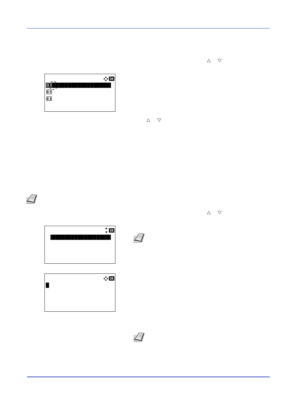 Usb keyboard type (usb keyboard type selection), Manual staple (manual staple setting), Manual staple (manual staple setting) -77 | TA Triumph-Adler P-C4580DN User Manual | Page 201 / 360