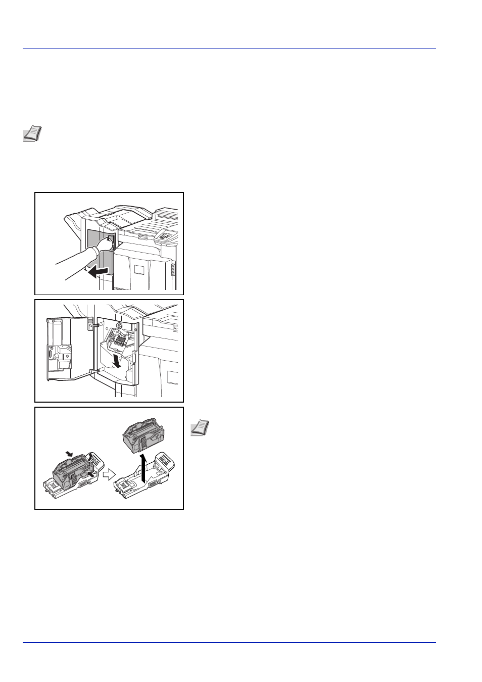 Replacing staples, Replacing staples -8 | TA Triumph-Adler P-C4580DN User Manual | Page 266 / 360