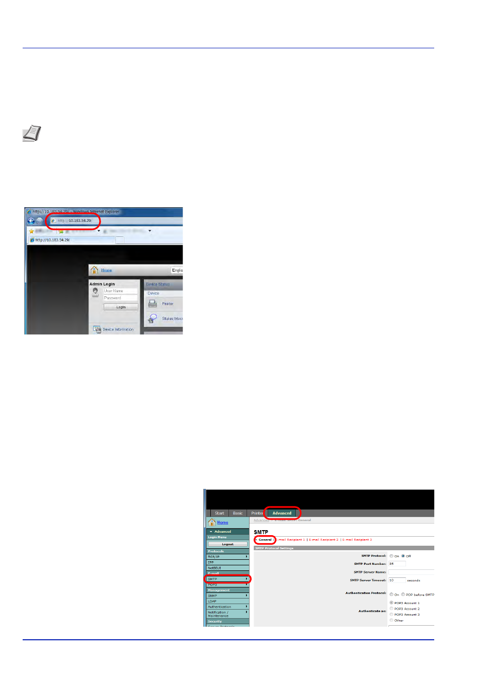 Embedded web server rx, E-mail setting, Embedded web server rx -18 | TA Triumph-Adler P-C4580DN User Manual | Page 42 / 360