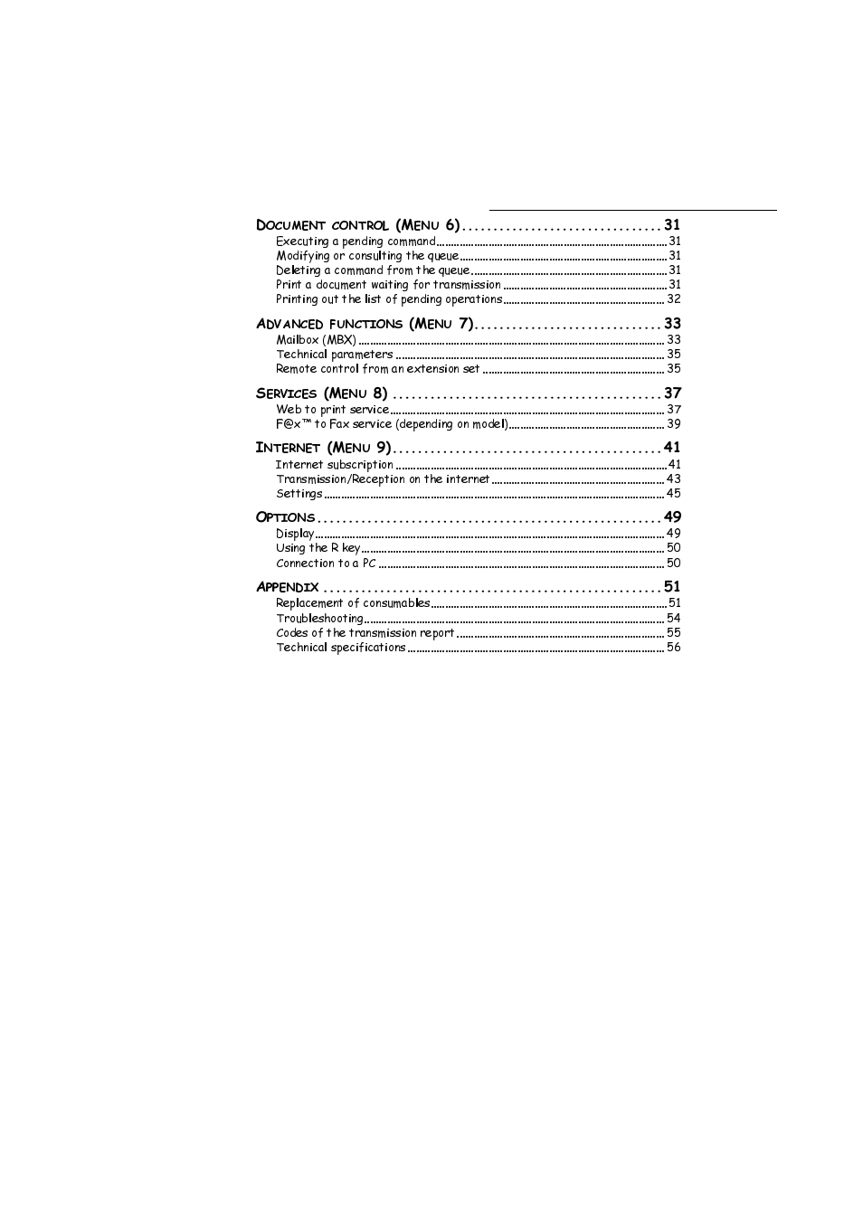 TA Triumph-Adler FAX 720 User Manual | Page 4 / 66