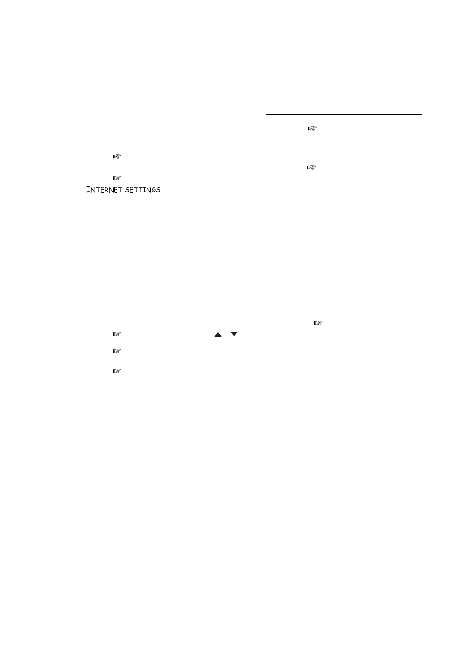 Internet settings | TA Triumph-Adler FAX 720 User Manual | Page 52 / 66