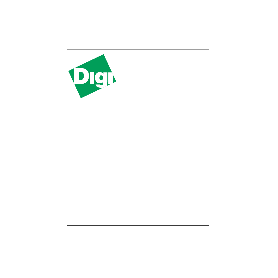 Digi FASTPORT MIL-3200X User Manual | 36 pages