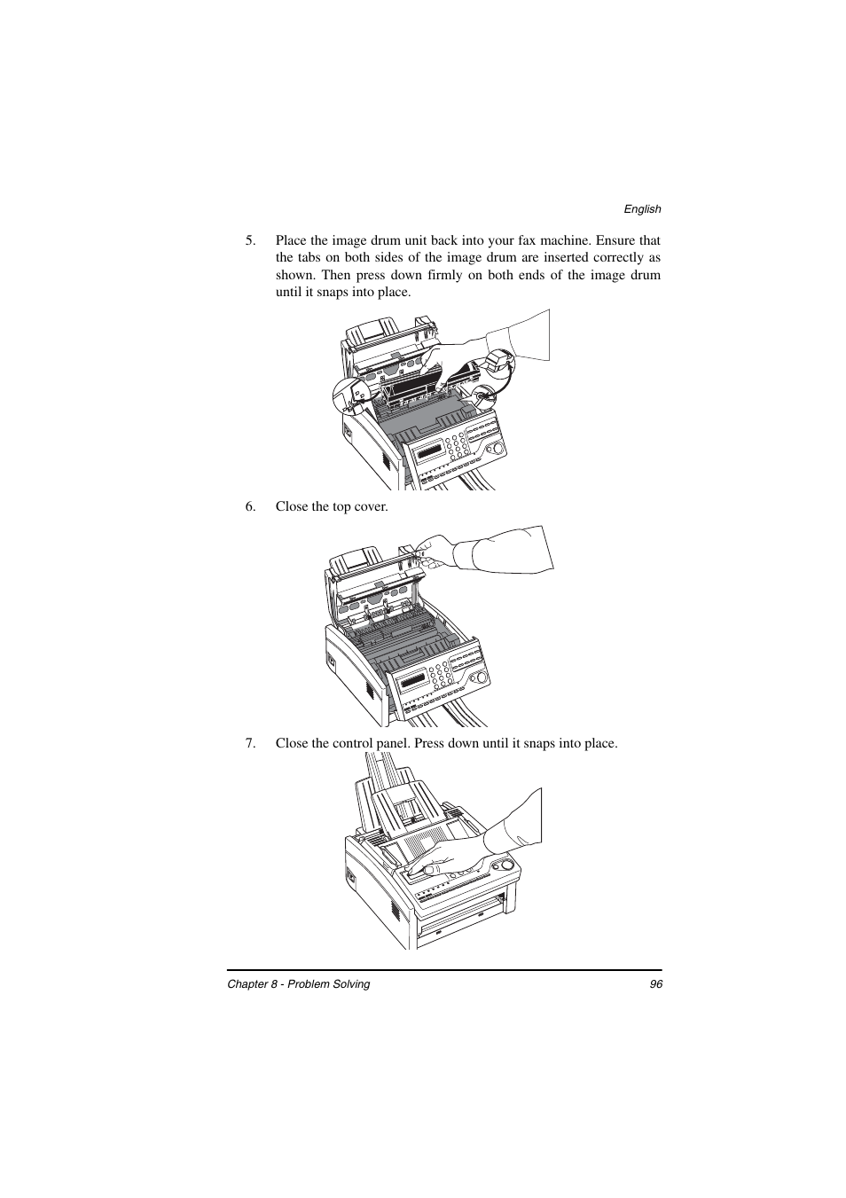 TA Triumph-Adler FAX 925 User Manual | Page 104 / 129