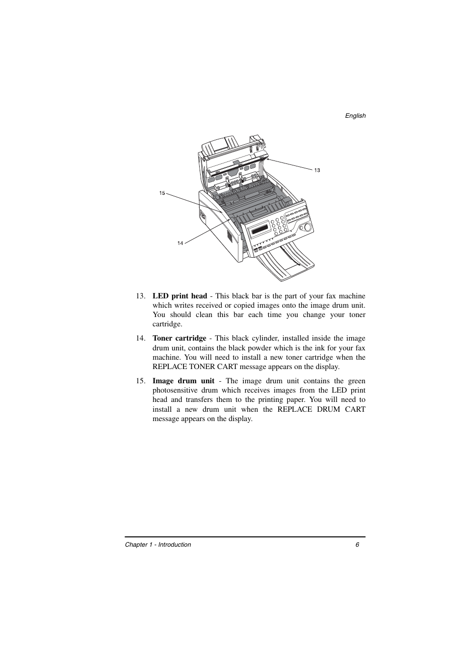 TA Triumph-Adler FAX 925 User Manual | Page 14 / 129