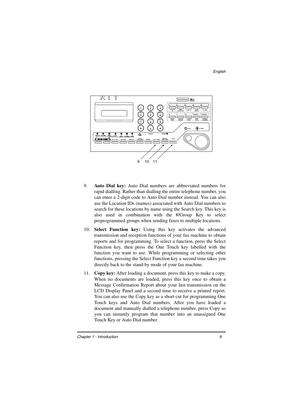 TA Triumph-Adler FAX 925 User Manual | Page 17 / 129