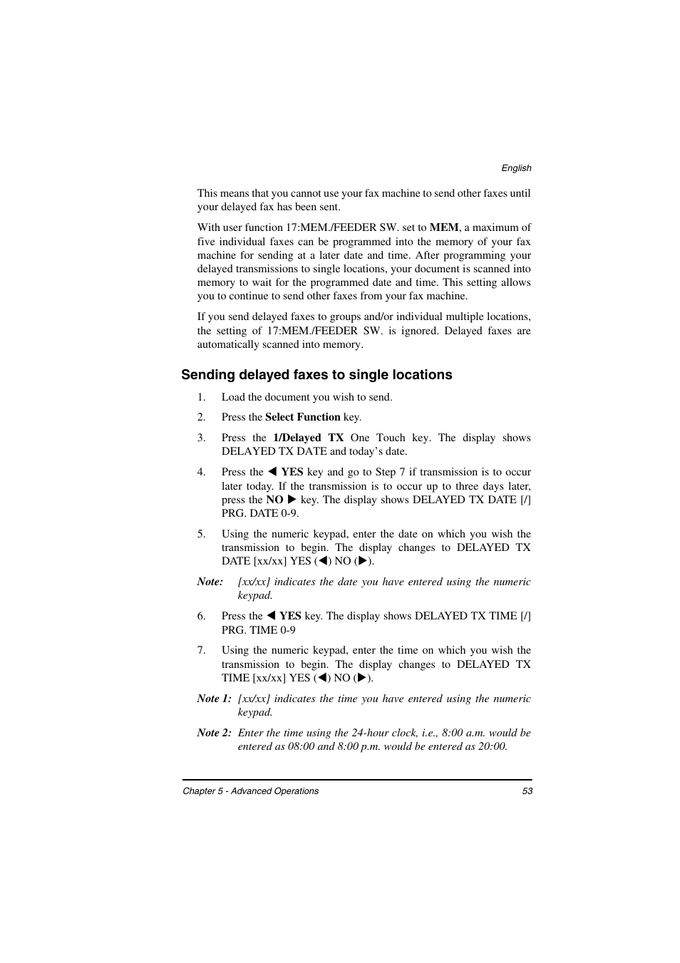 Sending delayed faxes to single locations | TA Triumph-Adler FAX 925 User Manual | Page 61 / 129