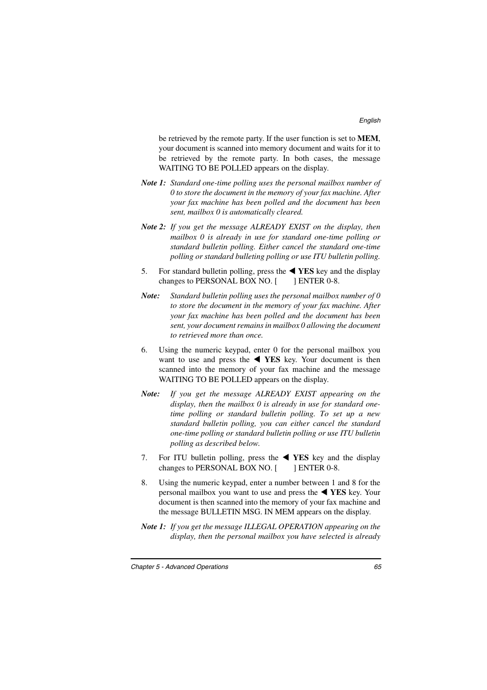 TA Triumph-Adler FAX 925 User Manual | Page 73 / 129