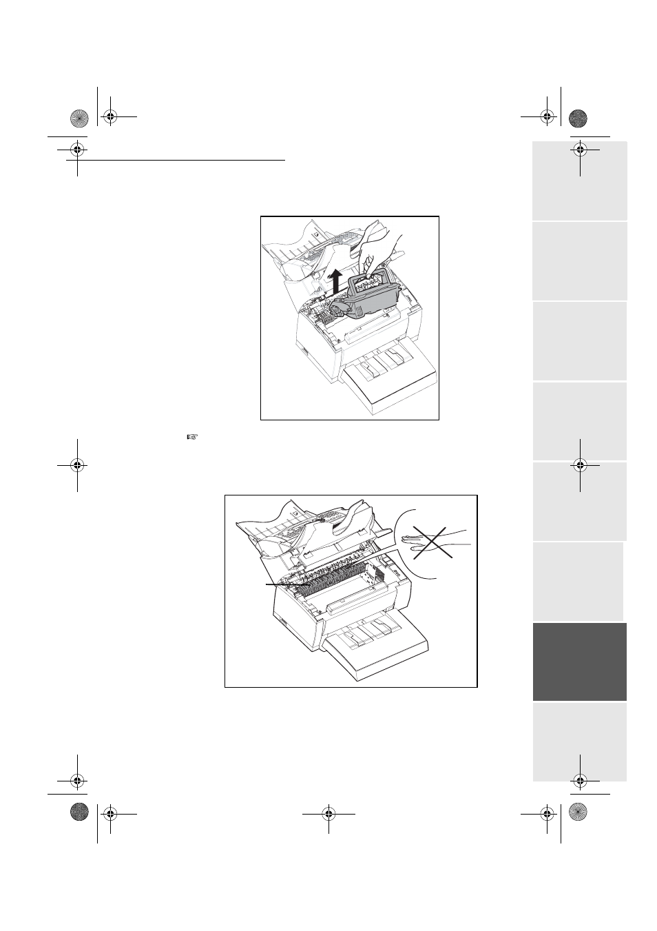 Caution | TA Triumph-Adler FAX 940 User Manual | Page 84 / 110