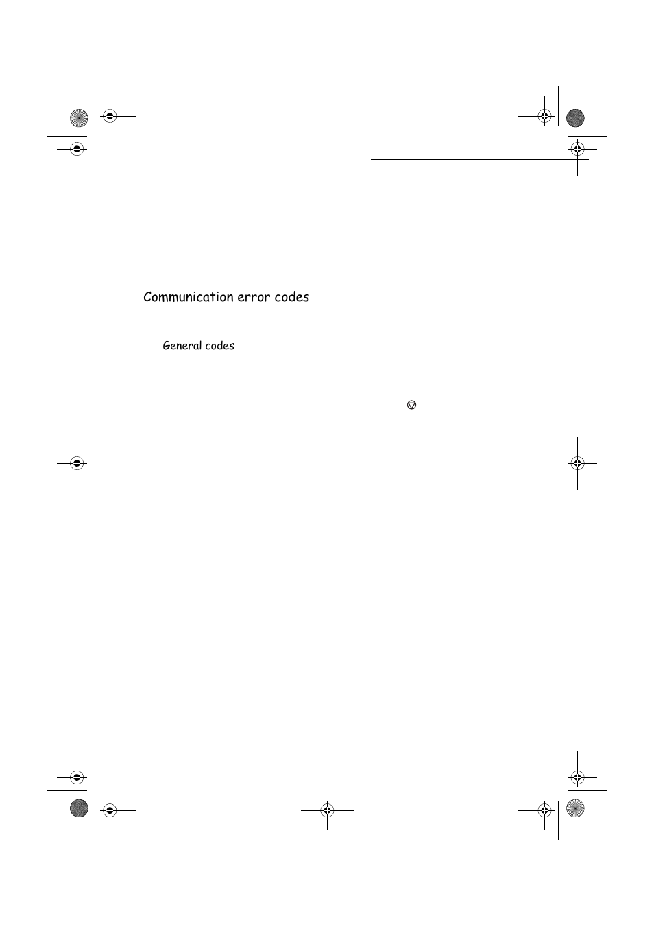 Rppxqlfdwlrqhuurufrghv, Hqhudofrghv | TA Triumph-Adler FAX 940 User Manual | Page 97 / 110