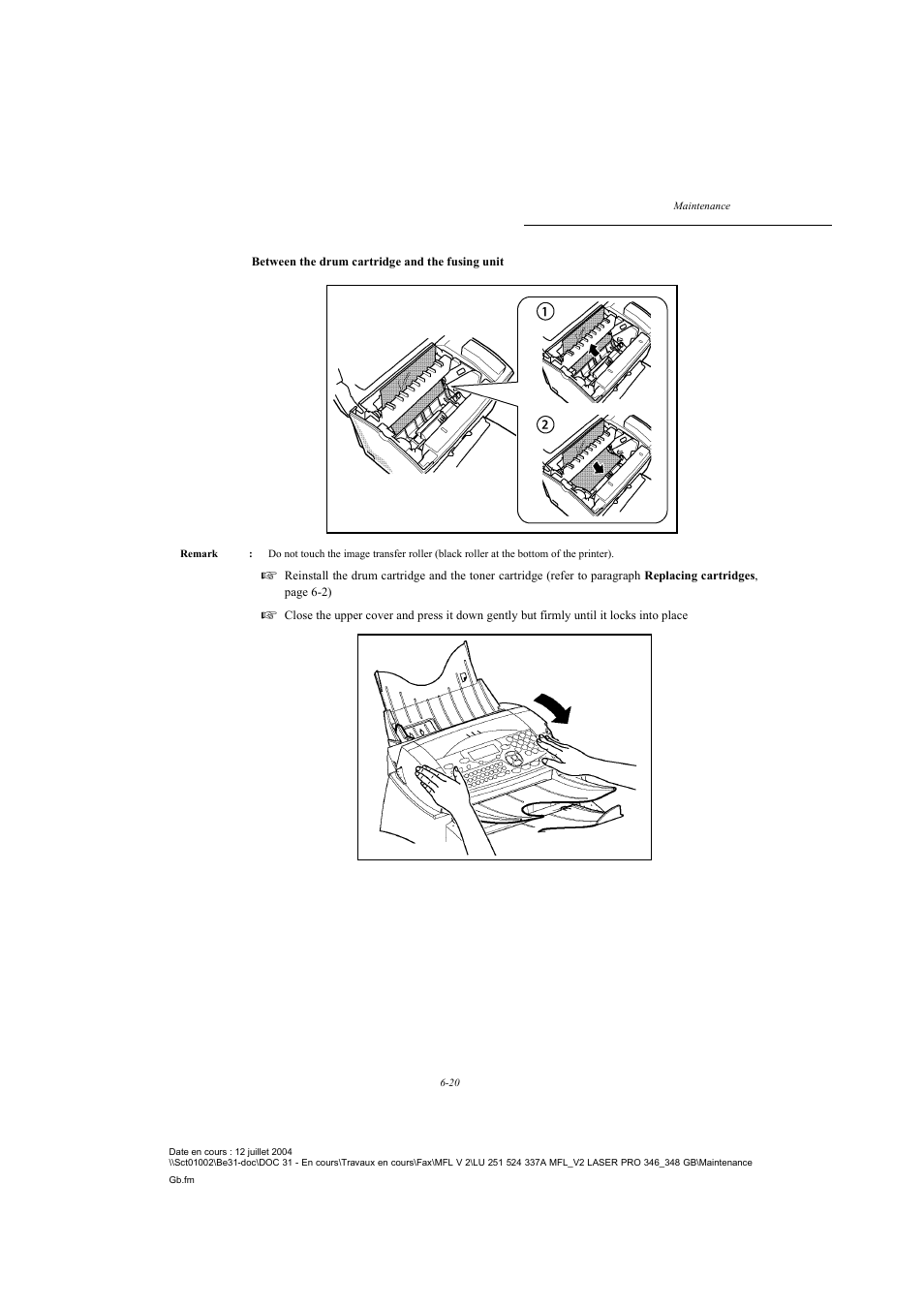 TA Triumph-Adler FAX 941 User Manual | Page 105 / 115