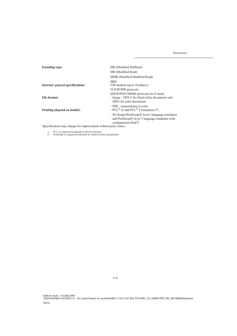 TA Triumph-Adler FAX 941 User Manual | Page 111 / 115