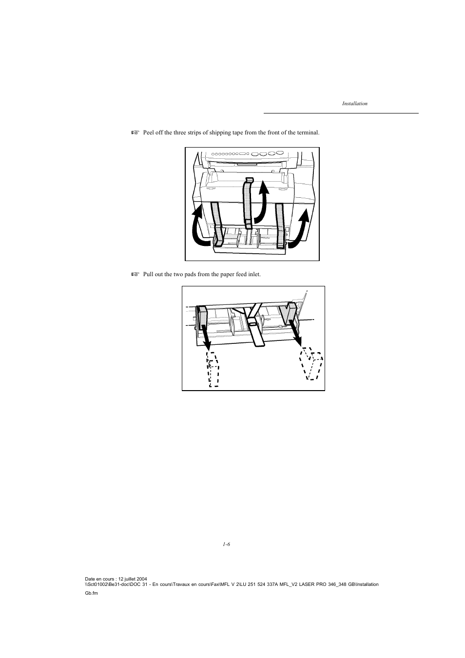 TA Triumph-Adler FAX 941 User Manual | Page 15 / 115