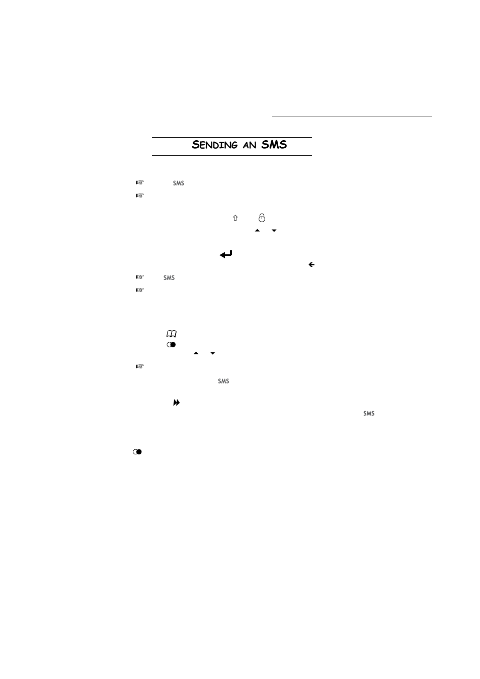 Sending an sms, P. 3-22, Ending | TA Triumph-Adler FAX 942 User Manual | Page 58 / 132