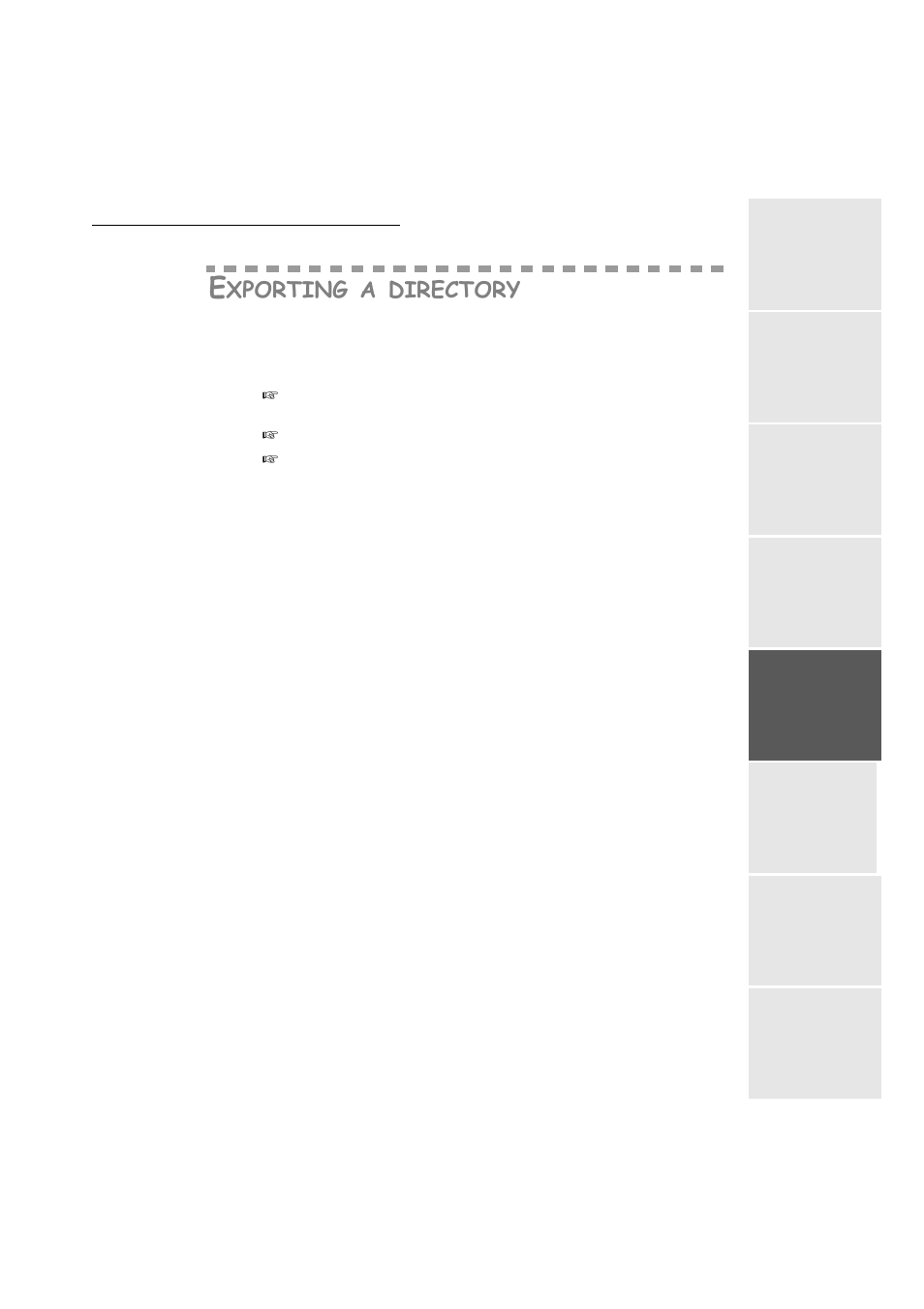 Exporting a directory, P. 4-9, Xporting | Directory | TA Triumph-Adler FAX 942 User Manual | Page 69 / 132