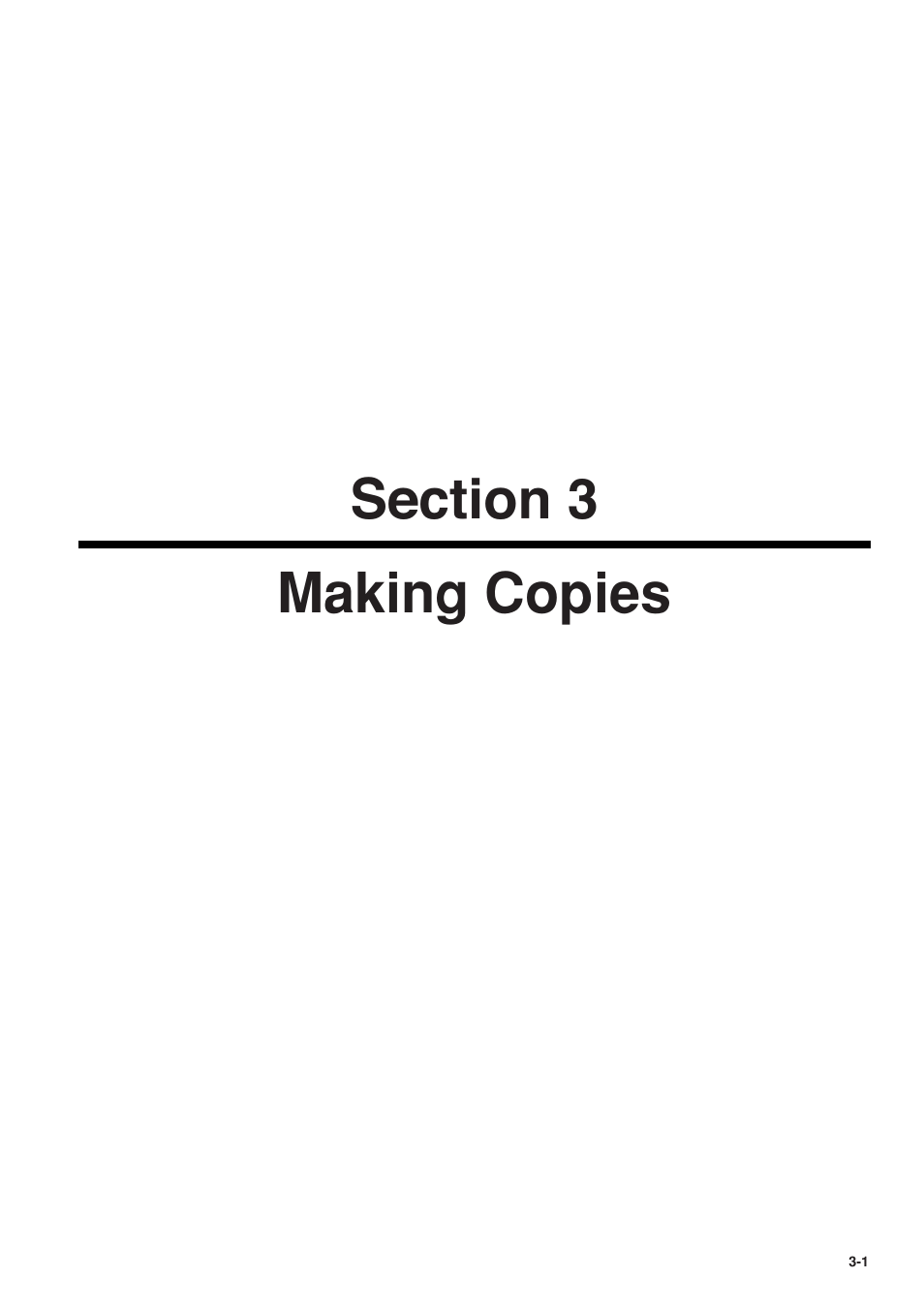 Section 3 making copies, 6hfwlrq, Making copies | 6hfwlrq making copies | TA Triumph-Adler FAX 950 User Manual | Page 39 / 155