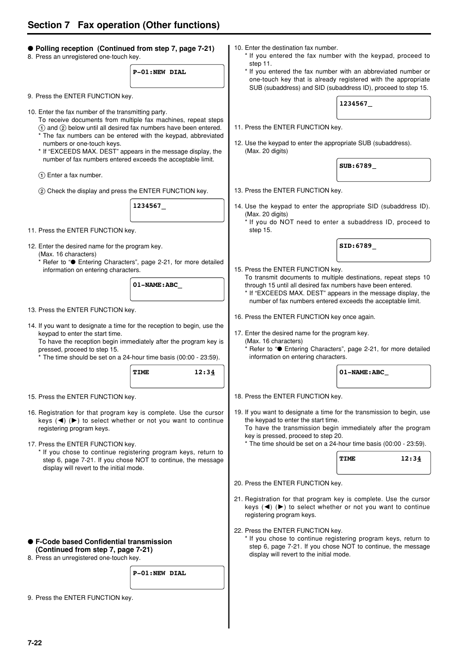 6hfwlrq fax operation (other functions) | TA Triumph-Adler FAX 950 User Manual | Page 94 / 155