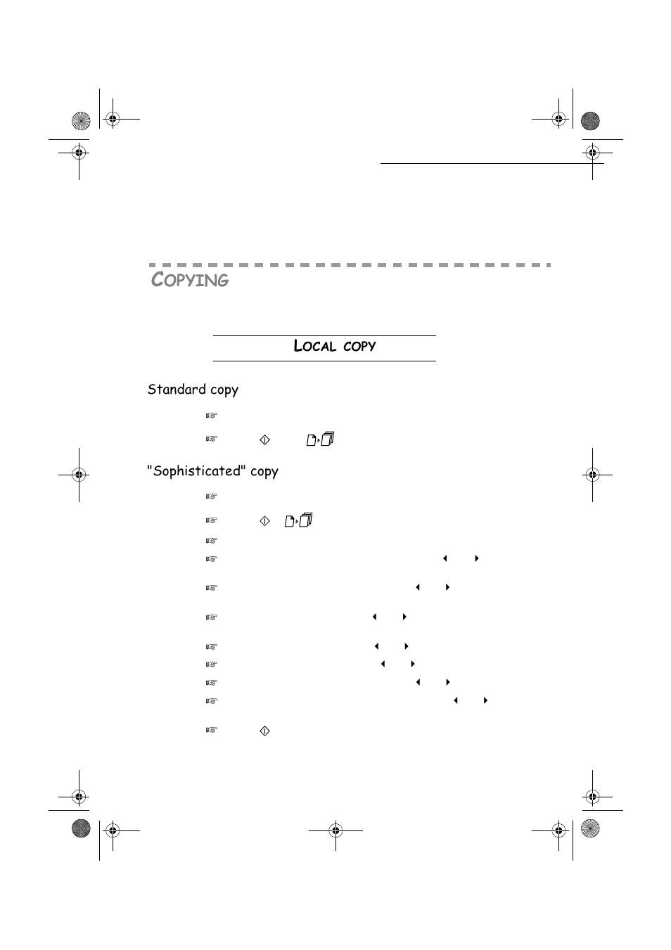 6wdqgdugfrs, 6rsklvwlfdwhgfrs | TA Triumph-Adler FAX 970 User Manual | Page 65 / 101