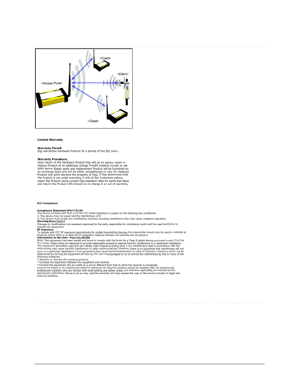 15bdip 1, Example illustration, 14bcontact digi | Digi XEB09-BCS User Manual | Page 6 / 6