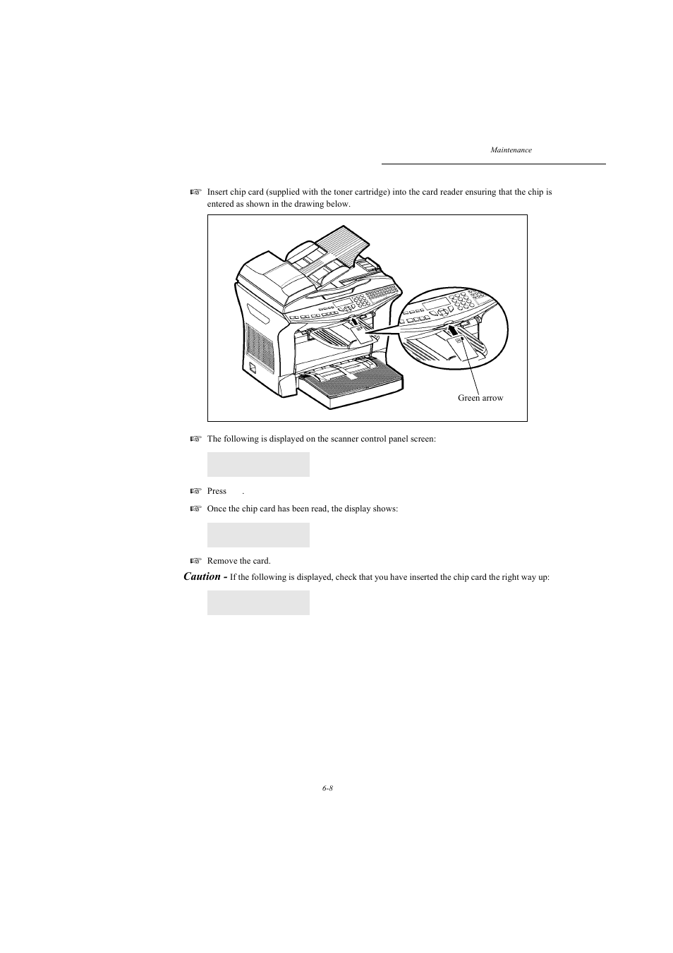 Caution | TA Triumph-Adler MFP 980 User Manual | Page 101 / 125