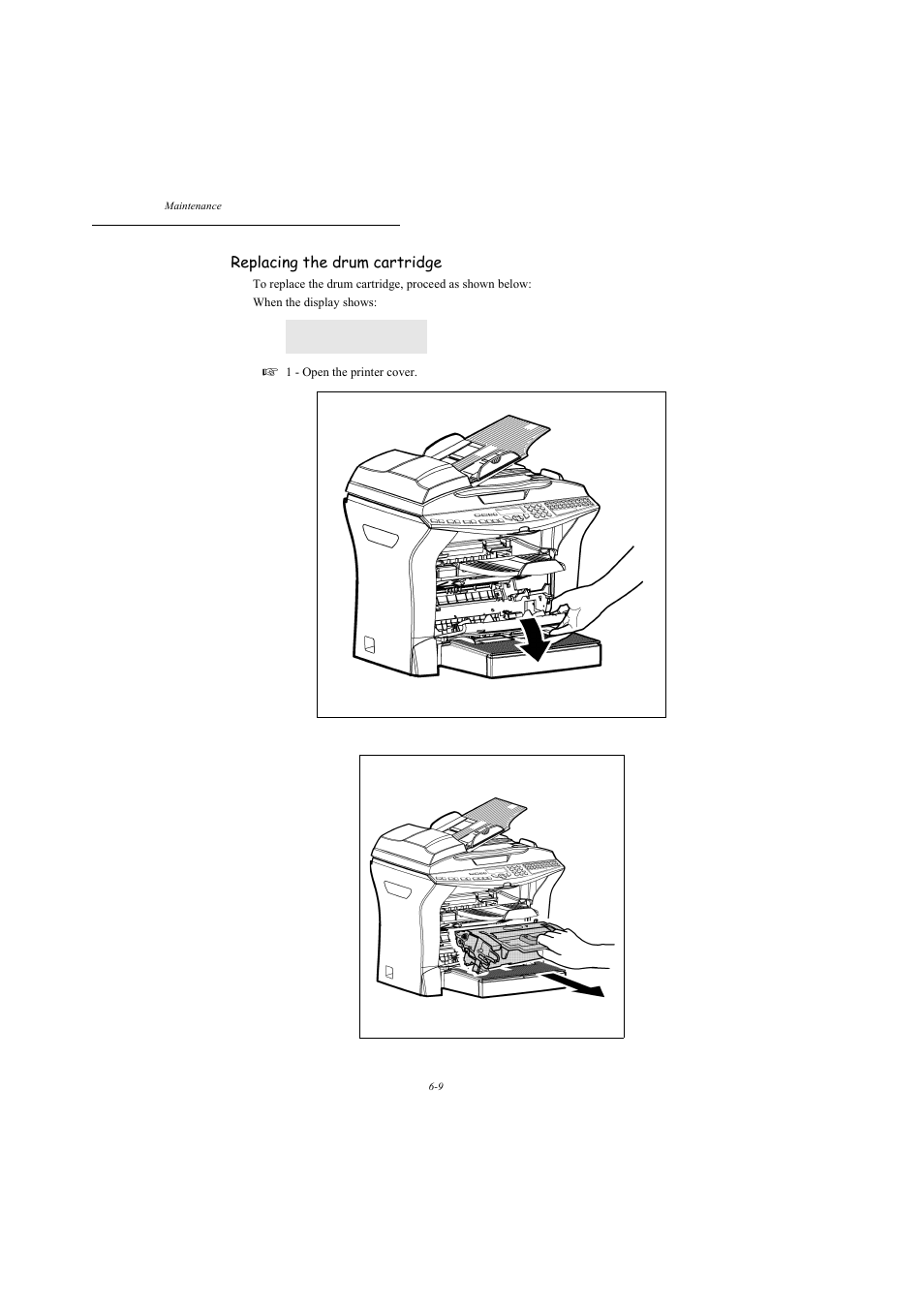 Replacing the drum cartridge | TA Triumph-Adler MFP 980 User Manual | Page 102 / 125