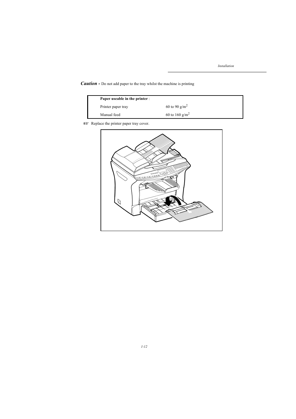 Caution | TA Triumph-Adler MFP 980 User Manual | Page 19 / 125