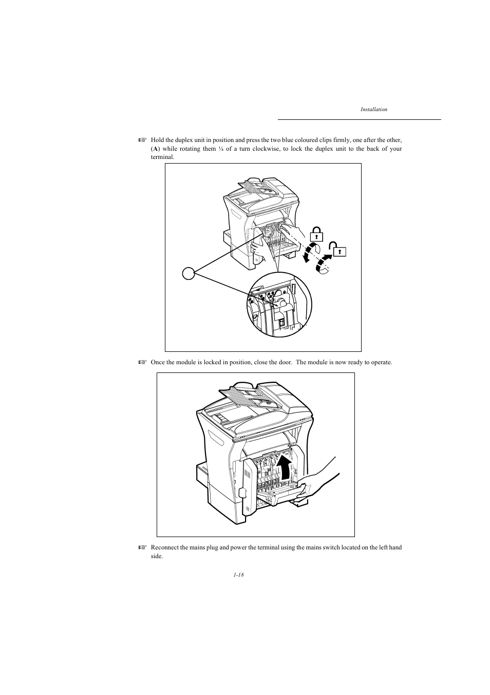 TA Triumph-Adler MFP 980 User Manual | Page 25 / 125