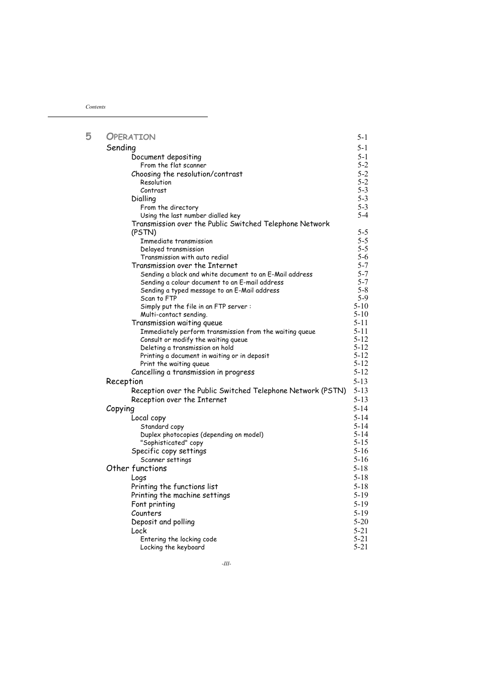 TA Triumph-Adler MFP 980 User Manual | Page 4 / 125