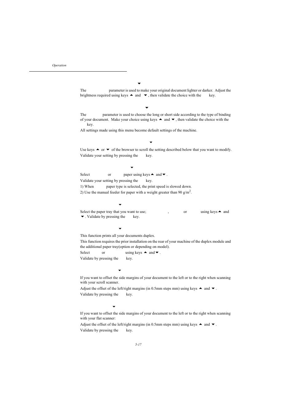 P. 5-17 | TA Triumph-Adler MFP 980 User Manual | Page 84 / 125