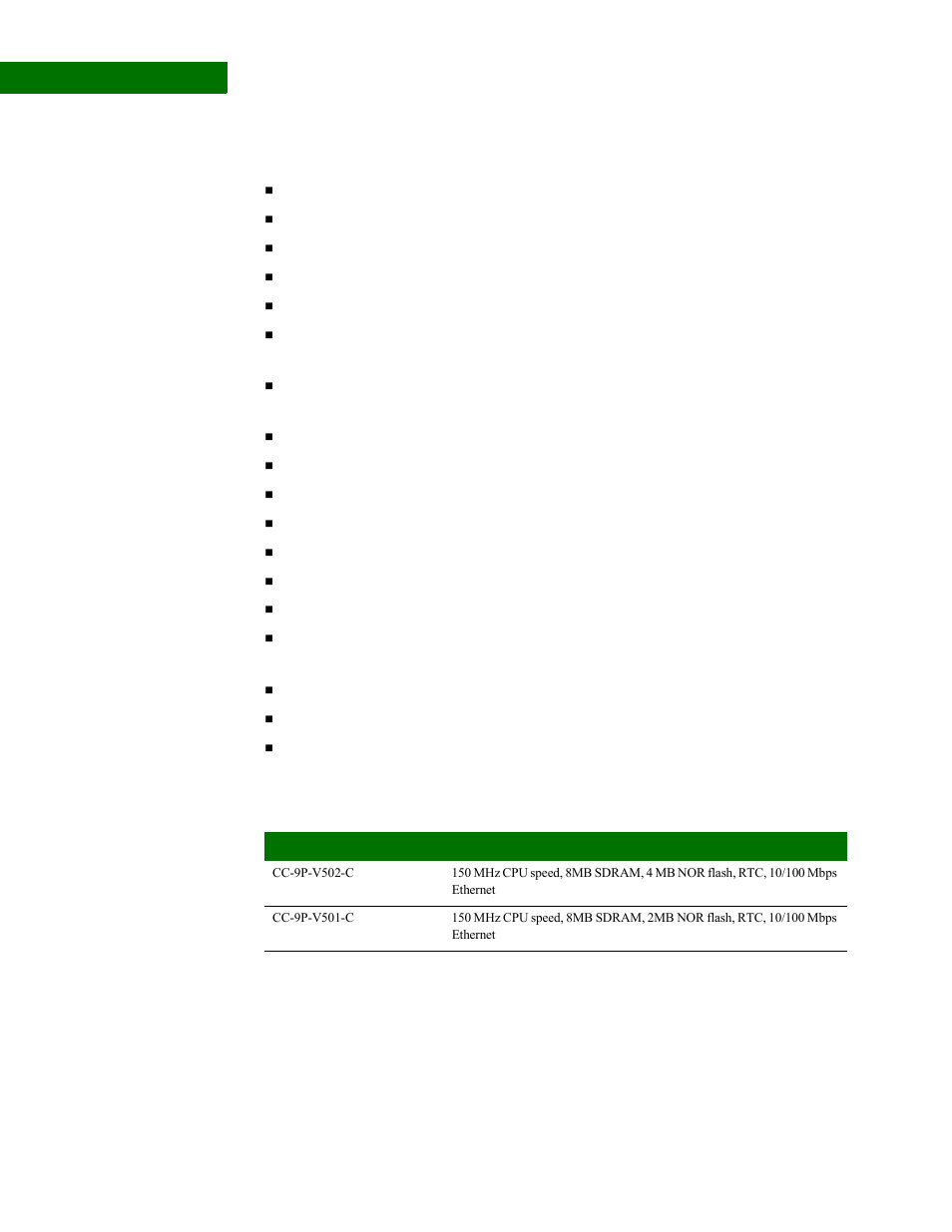 Digi NS9210 User Manual | Page 10 / 80