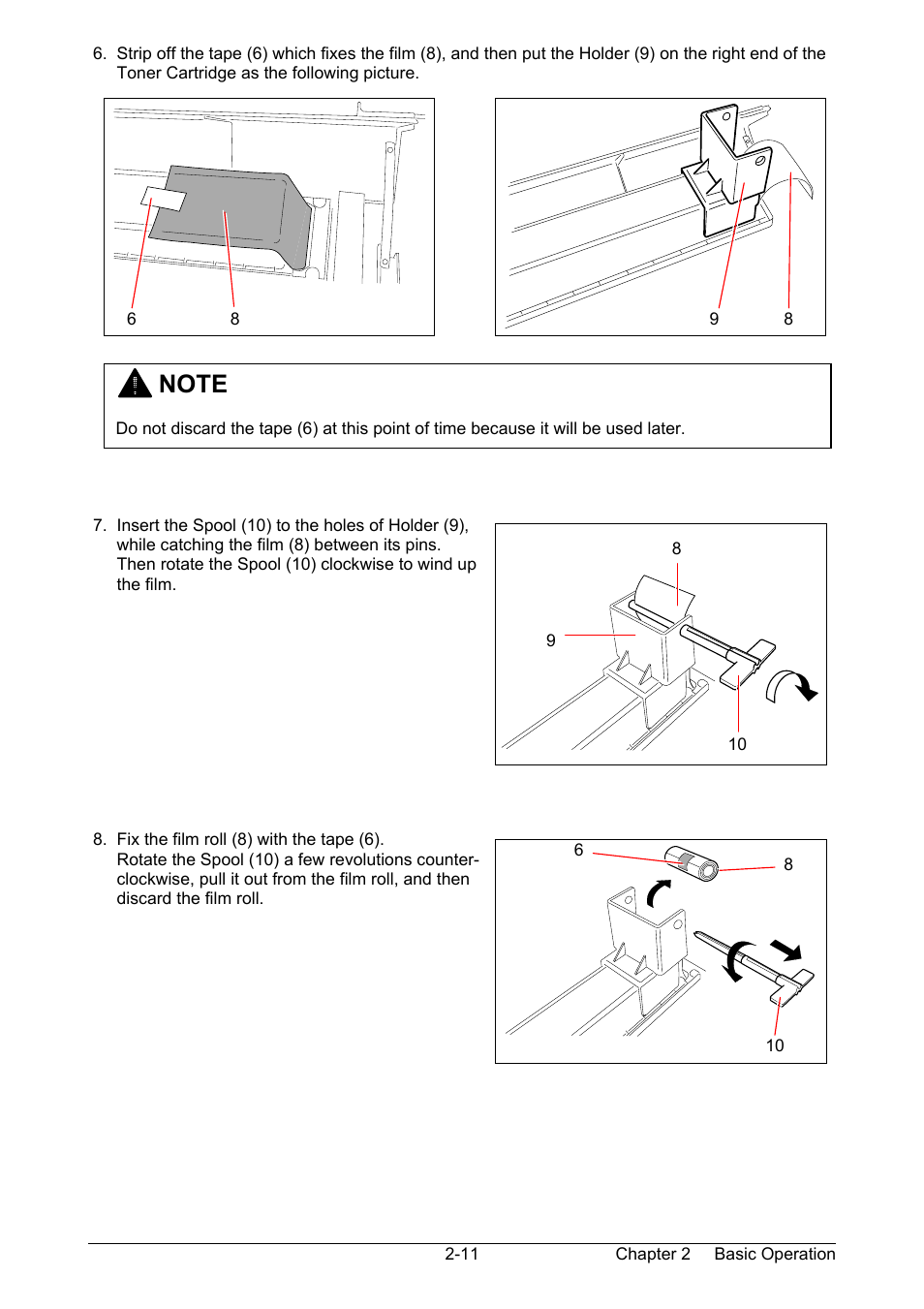 TA Triumph-Adler CX 8020 User Manual | Page 33 / 84