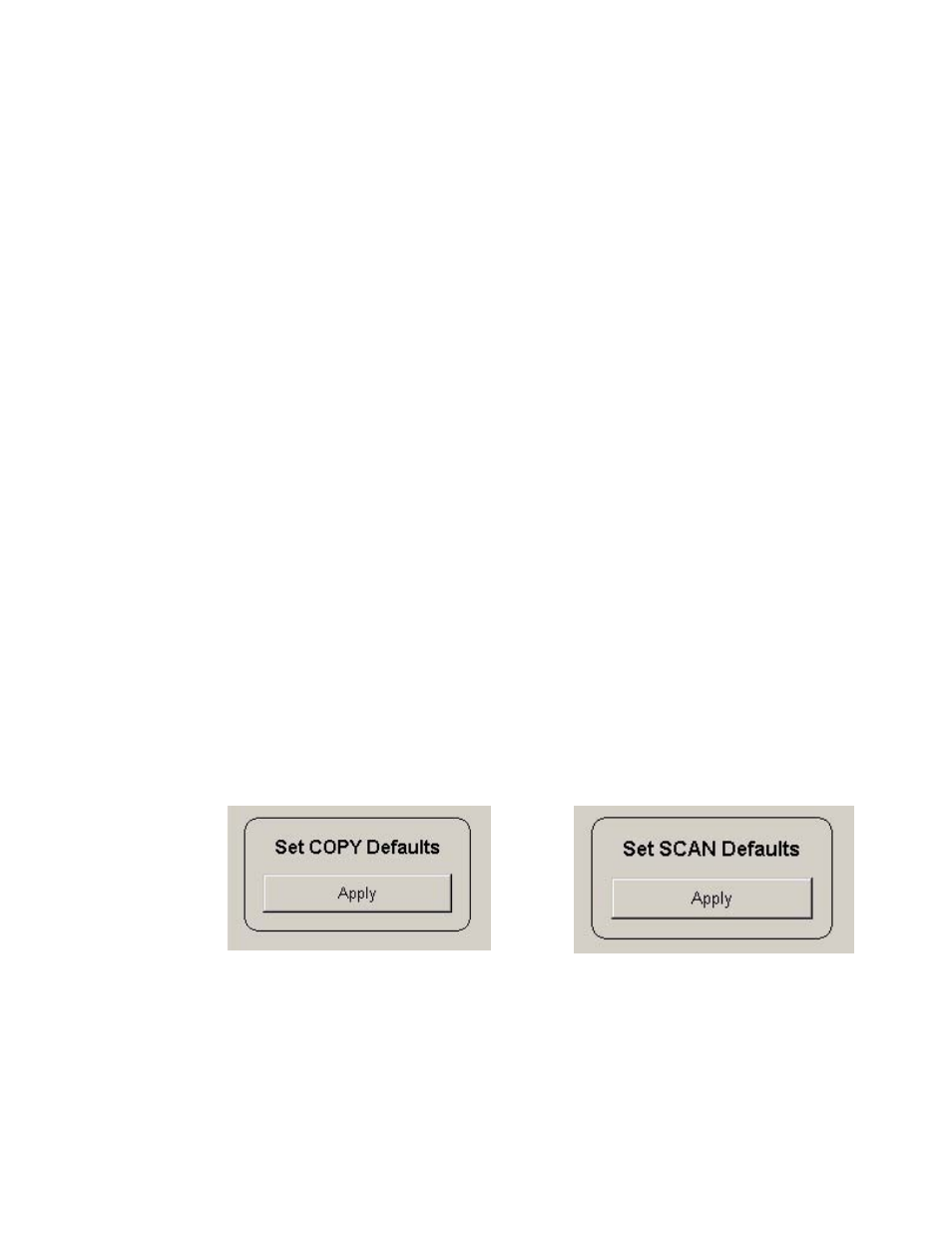 7 default mode, 8 default original size – stf, 9 default original size – copy | 10 copy and scan menu defaults | TA Triumph-Adler CX 8036 User Manual | Page 104 / 268