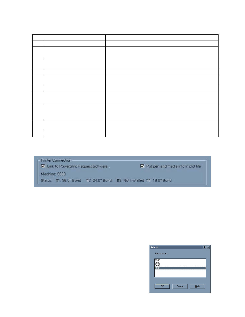 1 printer connection | TA Triumph-Adler CX 8036 User Manual | Page 151 / 268