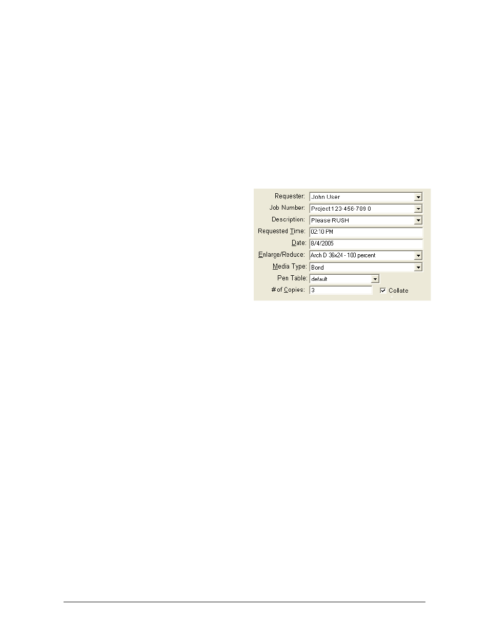 4 key job settings | TA Triumph-Adler CX 8036 User Manual | Page 168 / 268