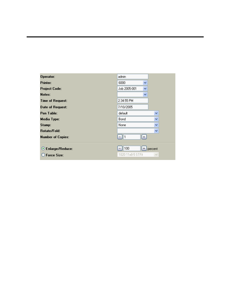 0 configuration, A) requester, job number, and description | TA Triumph-Adler CX 8036 User Manual | Page 221 / 268