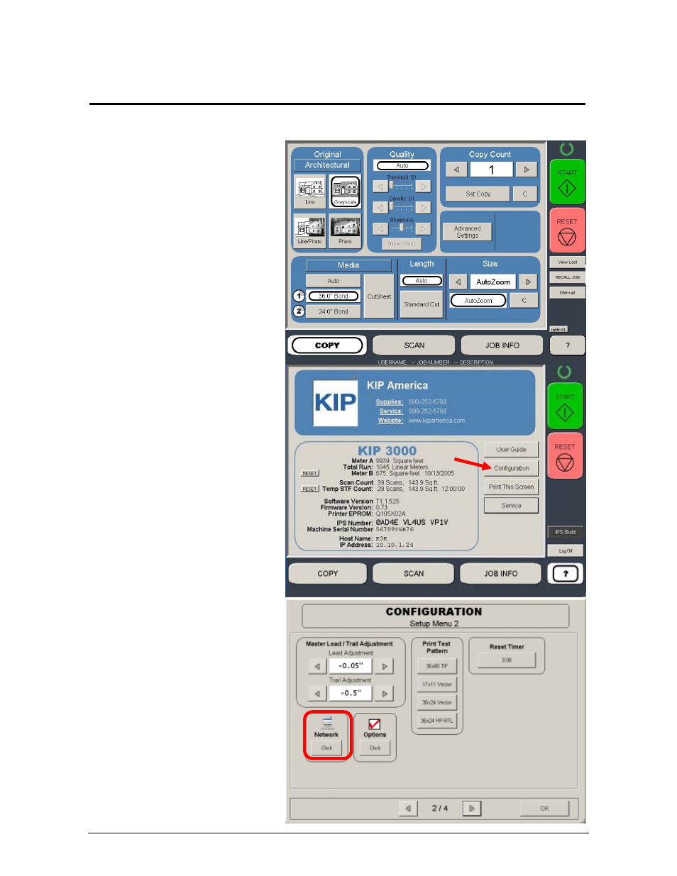 0 ip addressing, 1 configuration mode | TA Triumph-Adler CX 8036 User Manual | Page 236 / 268