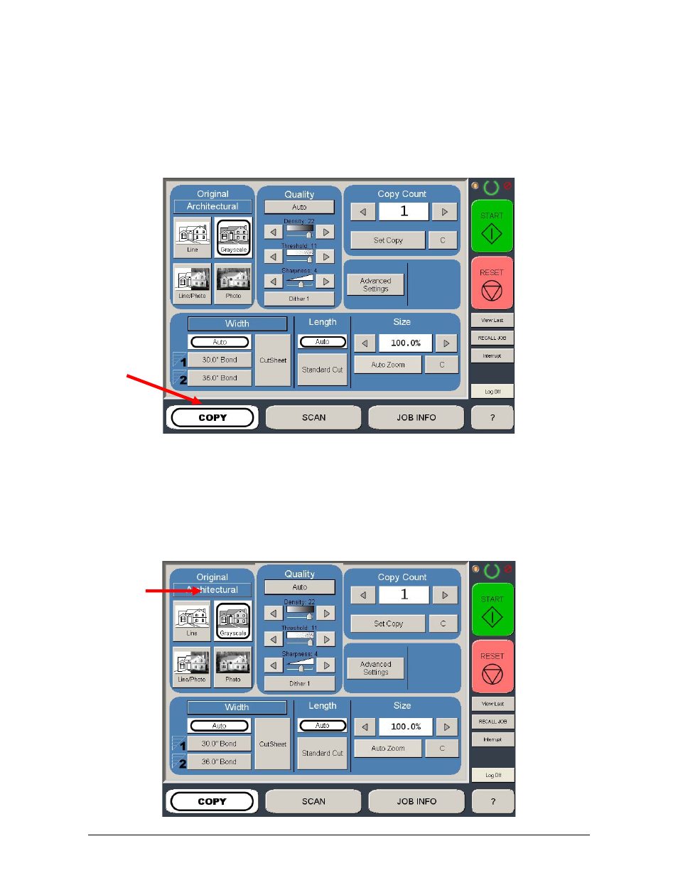 2 simple copying | TA Triumph-Adler CX 8036 User Manual | Page 44 / 268