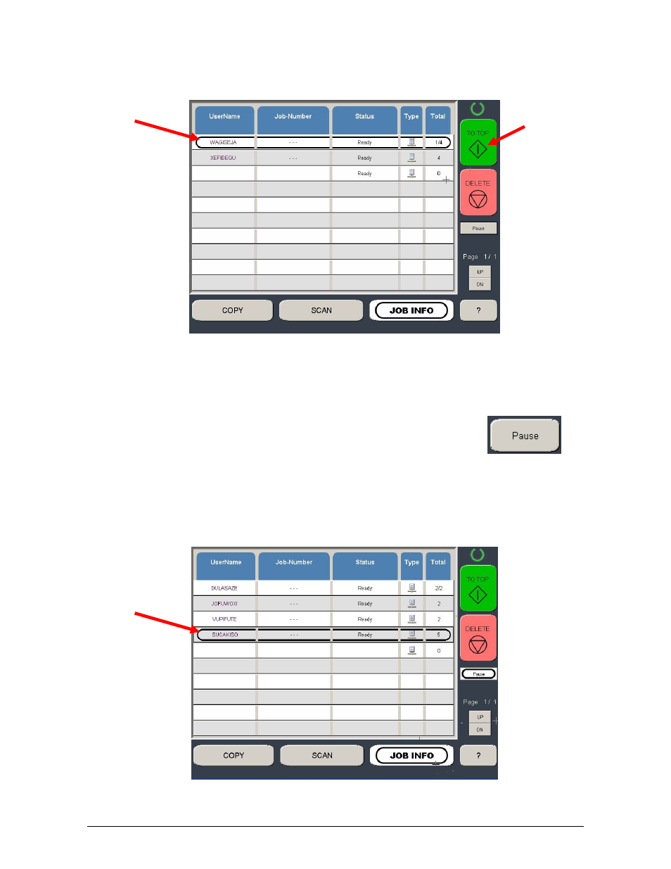 8 pause, 9 delete | TA Triumph-Adler CX 8036 User Manual | Page 92 / 268