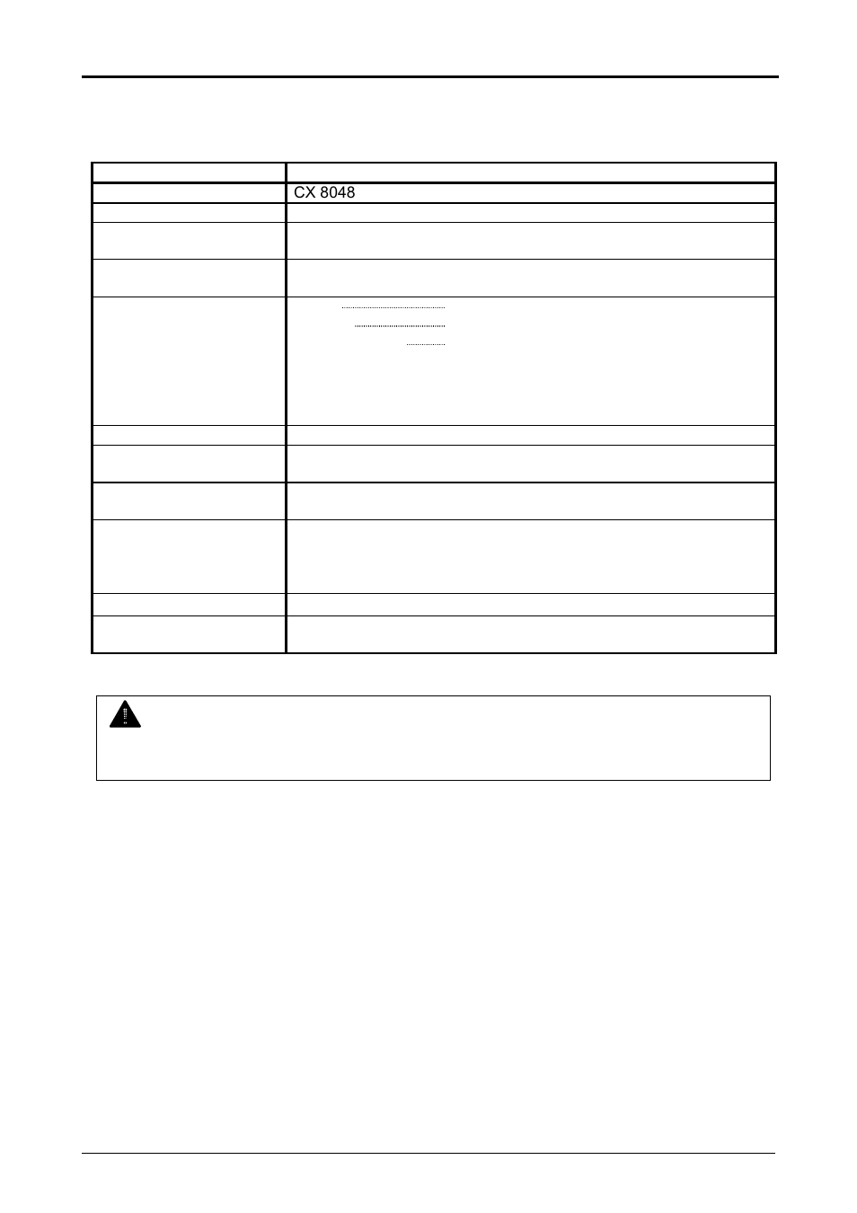 4 specifications, 4. 1 general | TA Triumph-Adler CX 8048 User Manual | Page 11 / 59