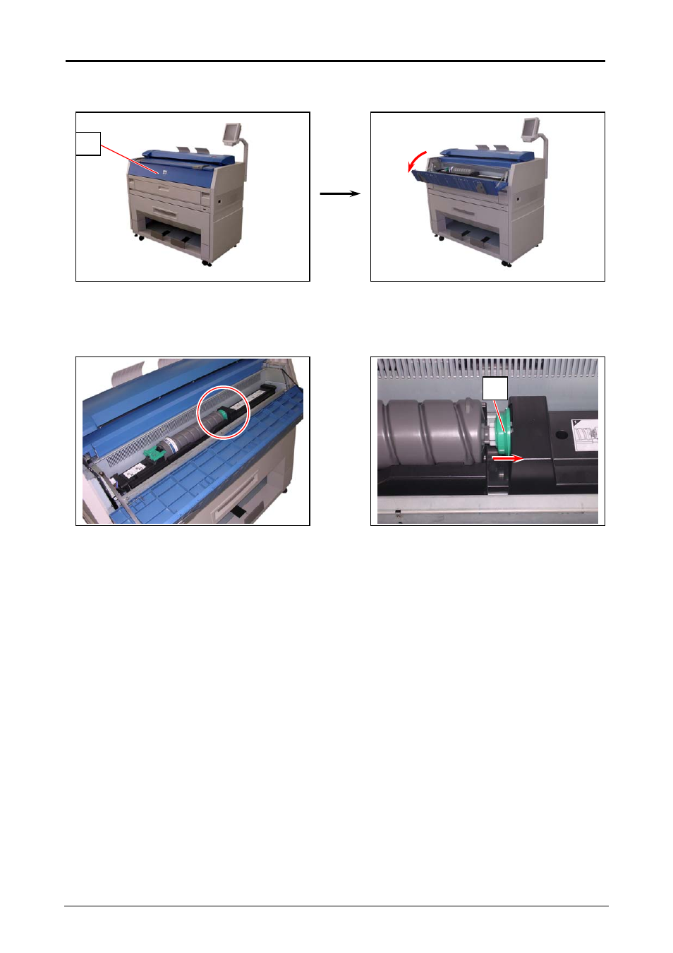 4 toner cartridge installation | TA Triumph-Adler CX 8048 User Manual | Page 31 / 59